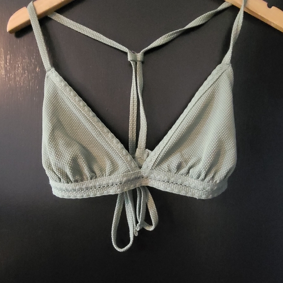 New Without Tags, Swimsuit, Sage Green, Size Small Bottom, Size Medium Top - Picture 7 of 10